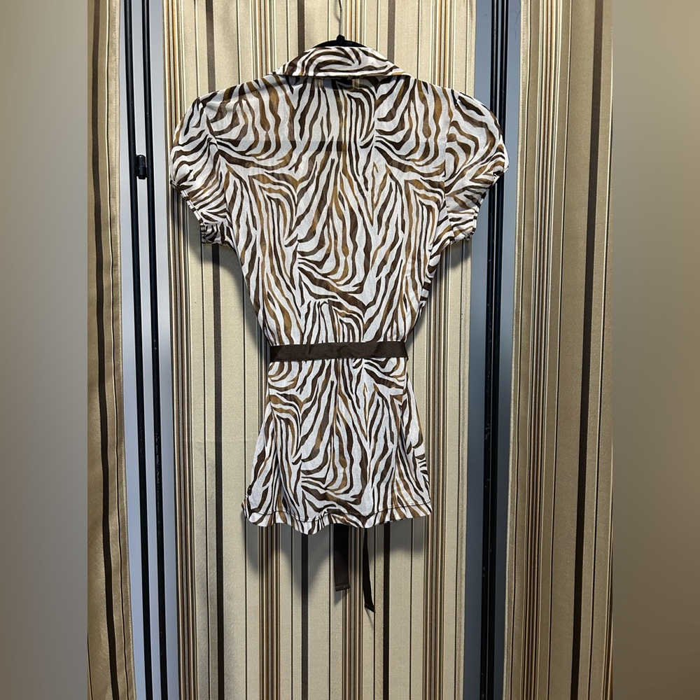 Mexx zebra mesh top - Picture 4 of 13